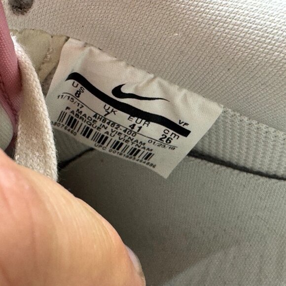 Size 8 Nike‎ Air Force 1 Low Spring Patchwork Mens Multicolor Sneaker AH8462-400 - Picture 9 of 12